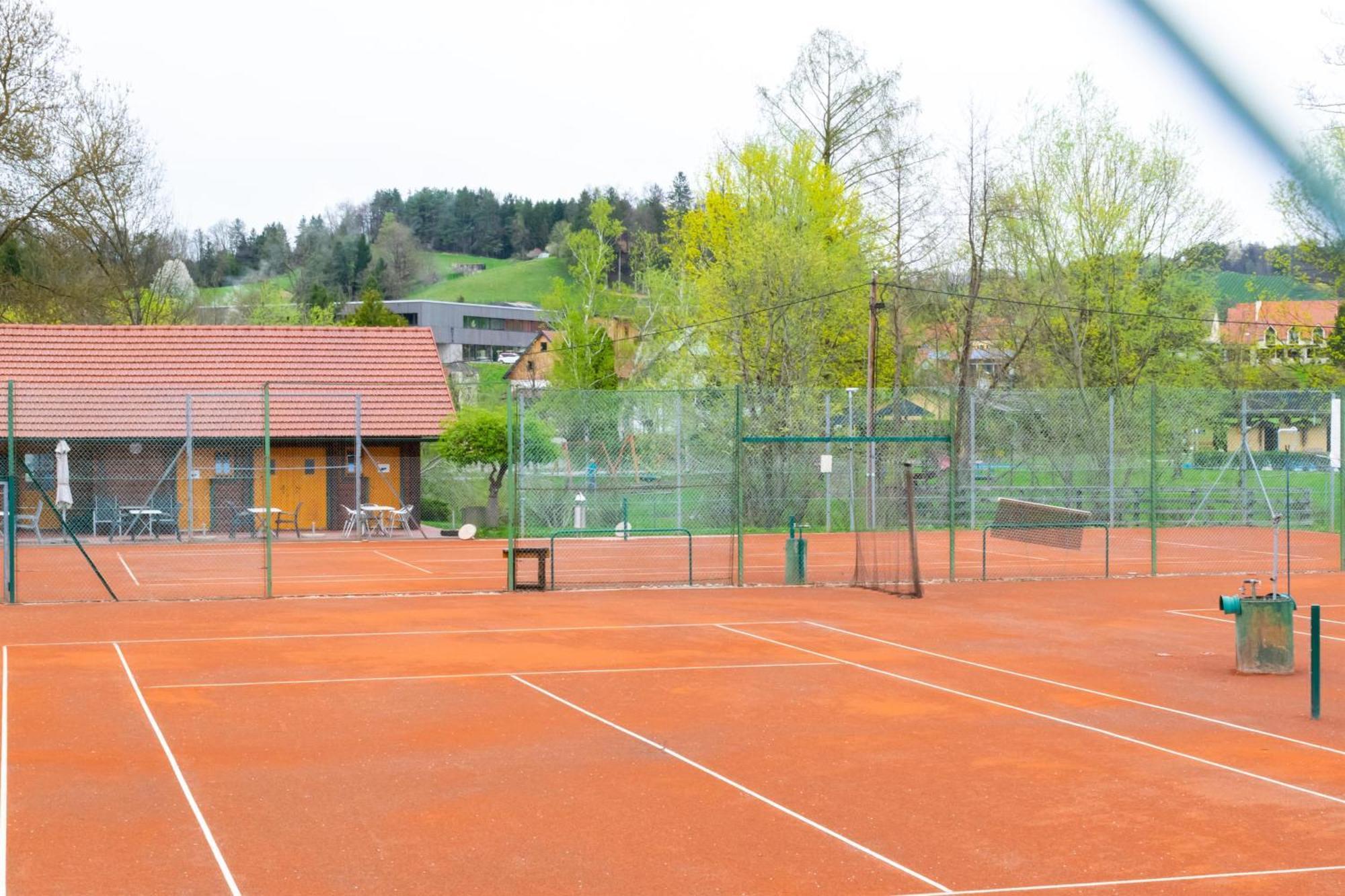 Ferienwohnung Am Freibad ロイトシャッハ エクステリア 写真